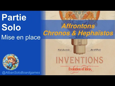 [FR] Inventions - Evolution of Ideas - mise en place d'une partie solo