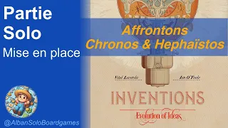 [FR] Inventions - Evolution of Ideas - mise en place d'une partie solo