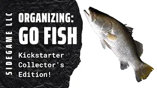Organizing Go Fish! (Kickstarter Edition, Fully Sleeved, All Upgrades and Exclusives) SideGame LLC