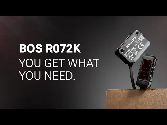 BOS R072K Photoelectric Sensors – Reliable & Efficient Object Detection for Industrial Automation