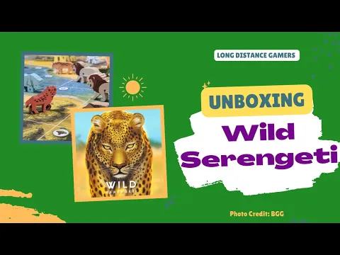Wild Serengeti: Unboxing