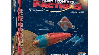 [Apresentando as Regras] - Alien Frontiers Factions