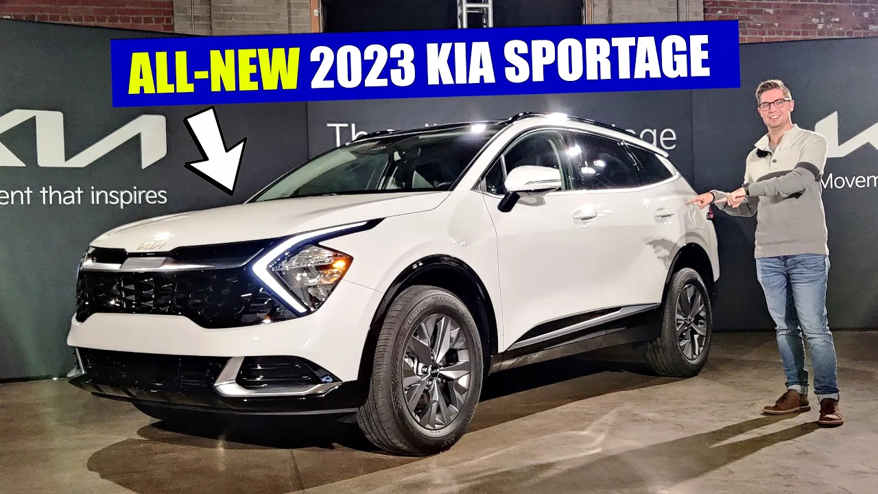 ALL-NEW 2023 Kia Sportage // In-Person Detailed Review of Kia's Newest SUV!