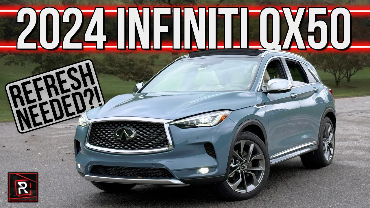 The 2024 Infiniti QX50 Autograph Is An Upscale SUV That Desperately Needs A Makeover