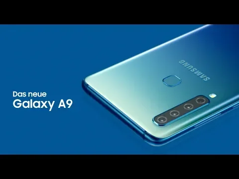 Video zu Samsung Galaxy A9 (2018) lemonade blue