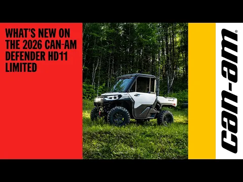 2026 Can-am Defender Limited Cab Hd11 With 10.25" Touchscreen Thumbnail alt