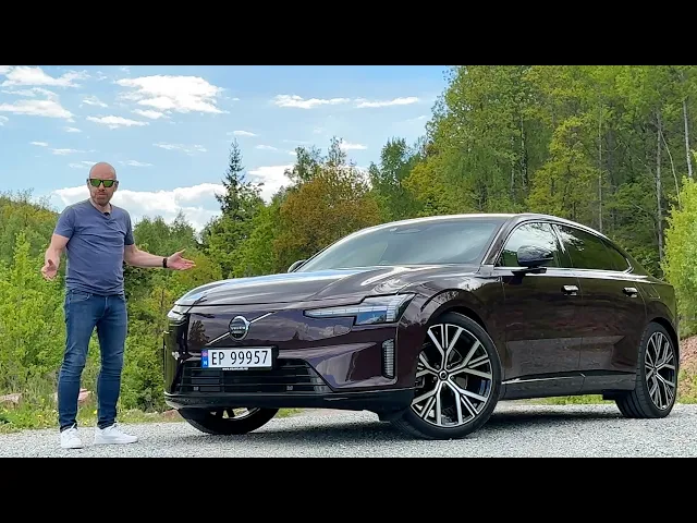 Test av Volvo ES90: Bakhjulsdrevet komfortcruiser