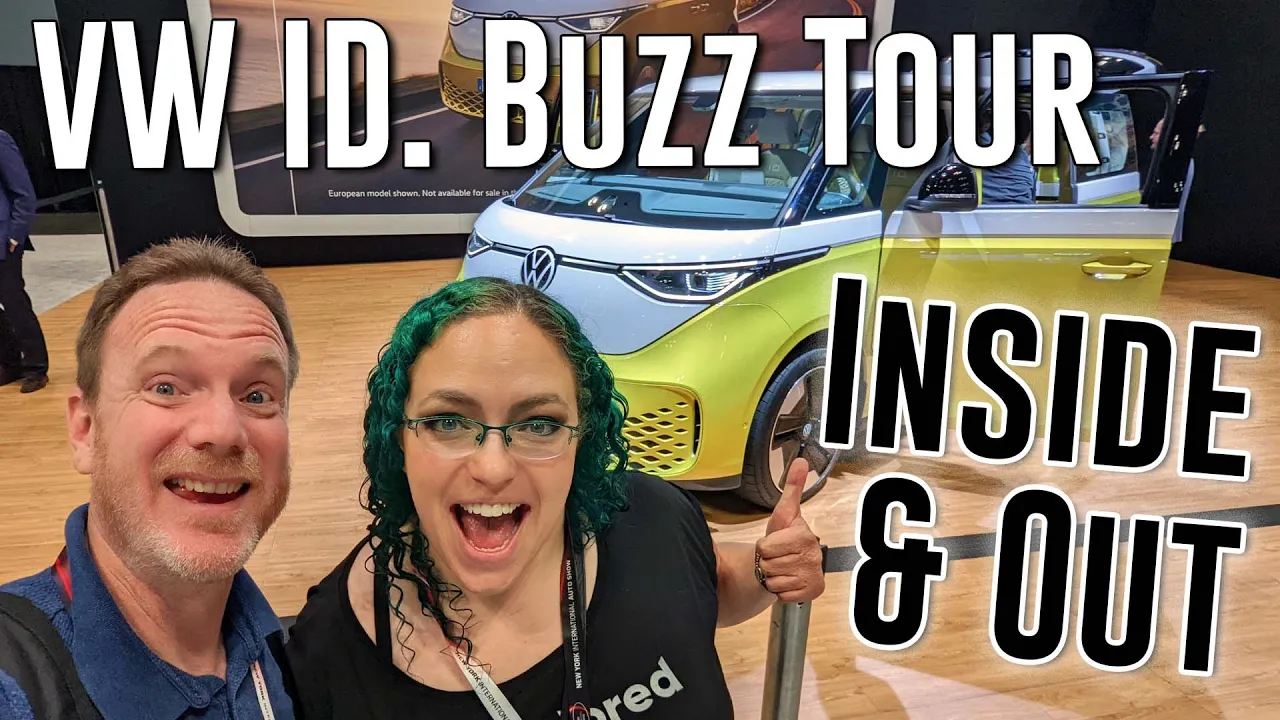 VW ID.Buzz Minivan - Tour & Easter Eggs