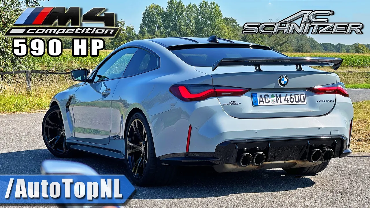 BMW M4 G82 AC Schnitzer | REVIEW on AUTOBAHN [NO SPEED LIMIT] by AutoTopNL