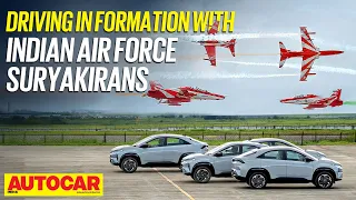 Republic Day Special: Mirroring IAF Suryakirans on the ground with 4 Tata Curvv EVs | Autocar India