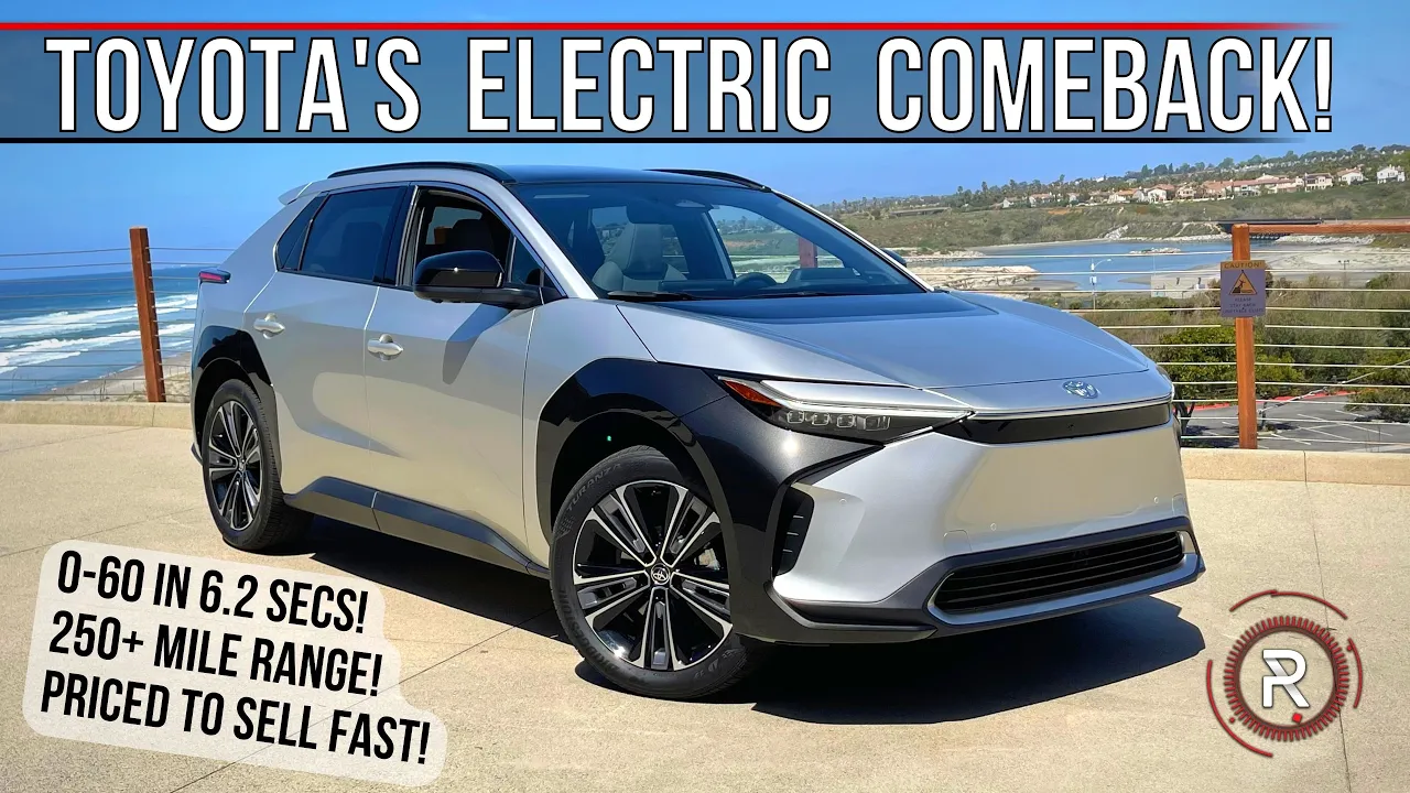 The 2023 Toyota bZ4x Limited Is A Likable Fully Electric Family SUV