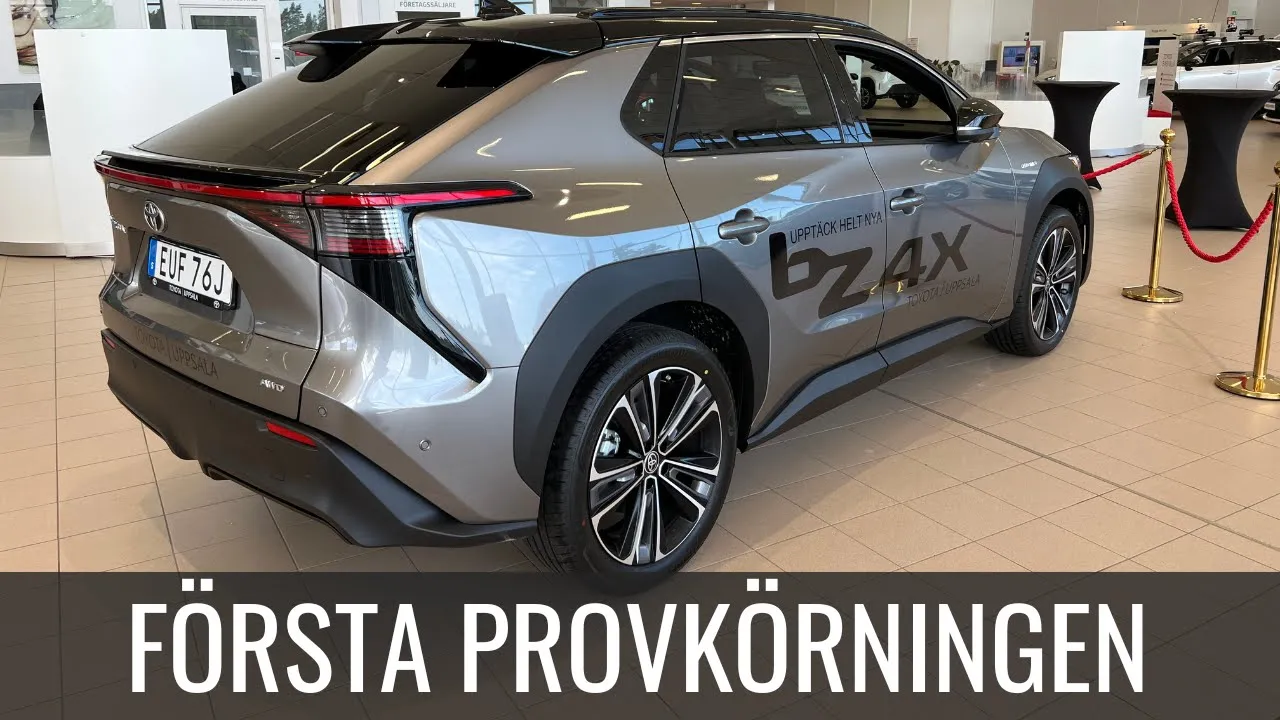 Första provkörning av Toyota BZ4X | Elbilsmagasinet