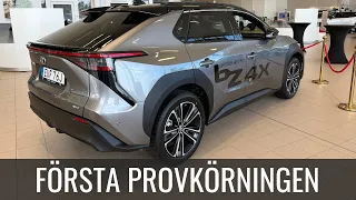 Första provkörning av Toyota BZ4X | Elbilsmagasinet