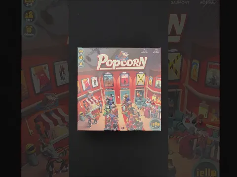Popcorn - Iello Games - Unboxing
