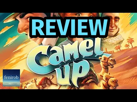Camel Up Board Game | Playthrough