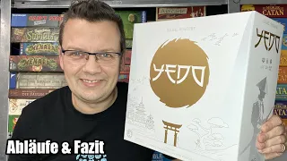 Yedo Deluxe - Abläufe und Fazit - aktuell in der Spieleschmiede
