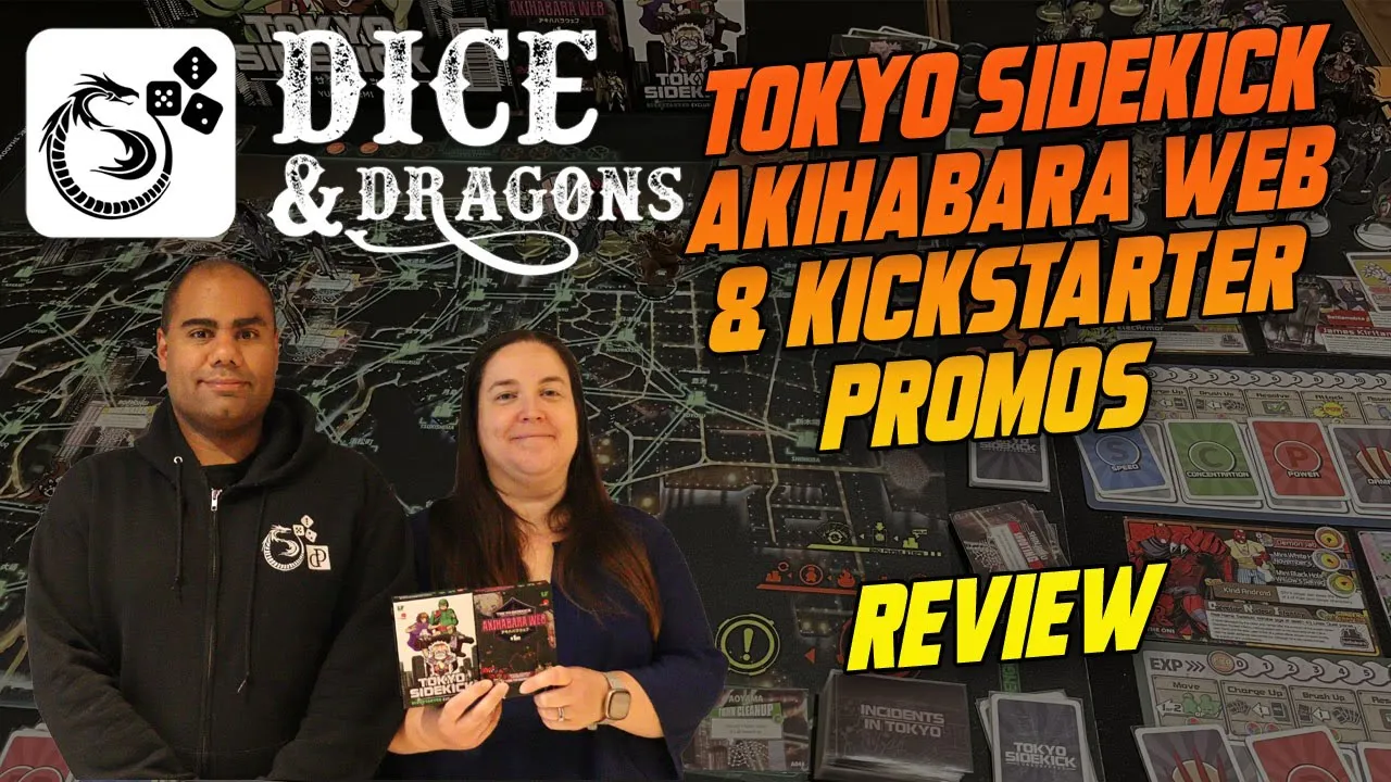 Dice and Dragons - Kickstarter Excess or Value Akihabara Web and Kickstarter Promos Review