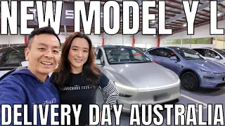 New Tesla Model Y L Delivery Day Experience Sydney Australia May 2026