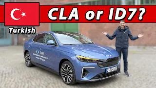 Togg T10F driving REVIEW How good is the Turkish ID7 / CLA?