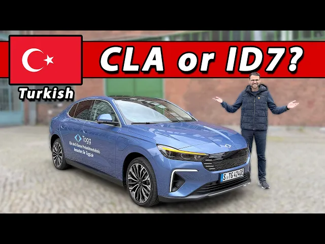Togg T10F driving REVIEW How good is the Turkish ID7 / CLA?