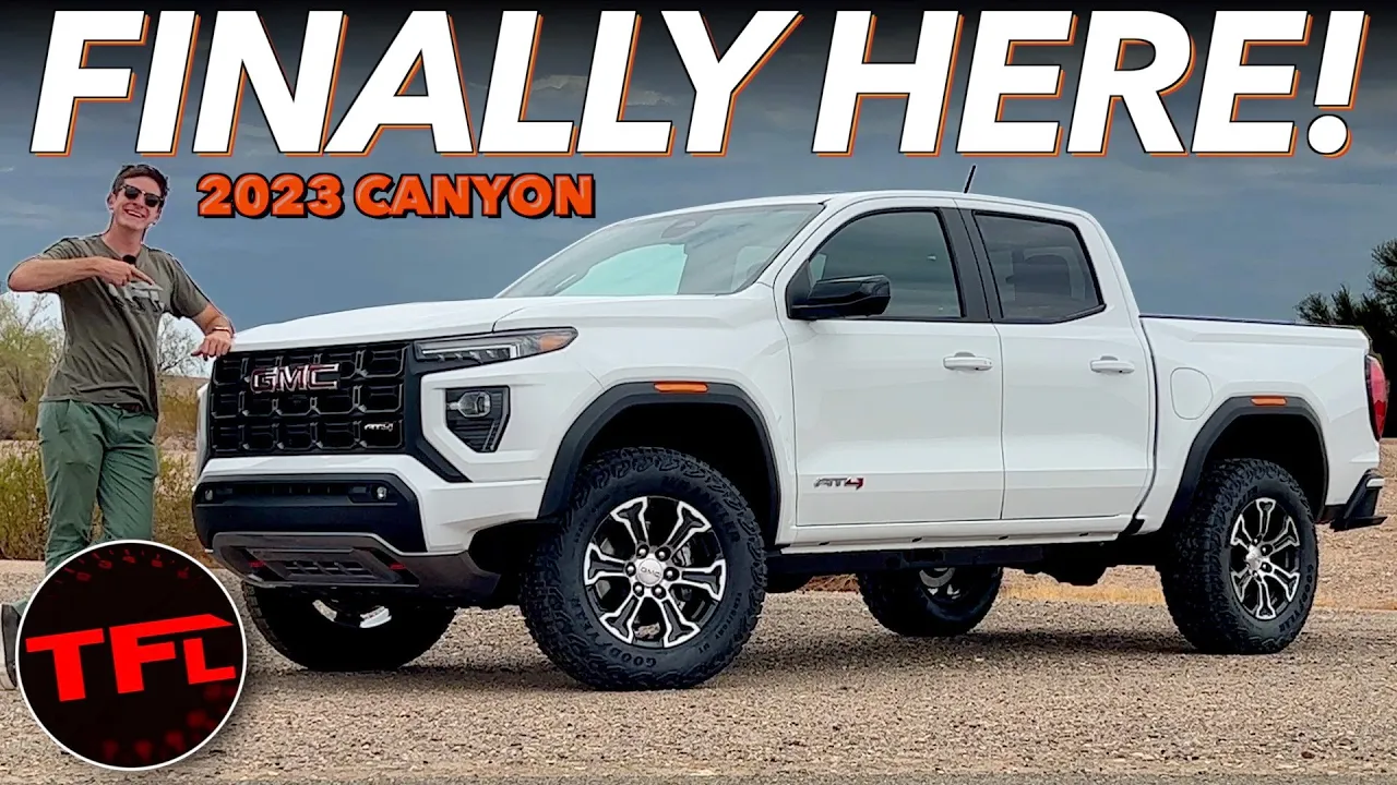 The 2023 GMC Canyon Wants to Eat the Tacoma's Lunch — and Here's How It Plans to Do It!