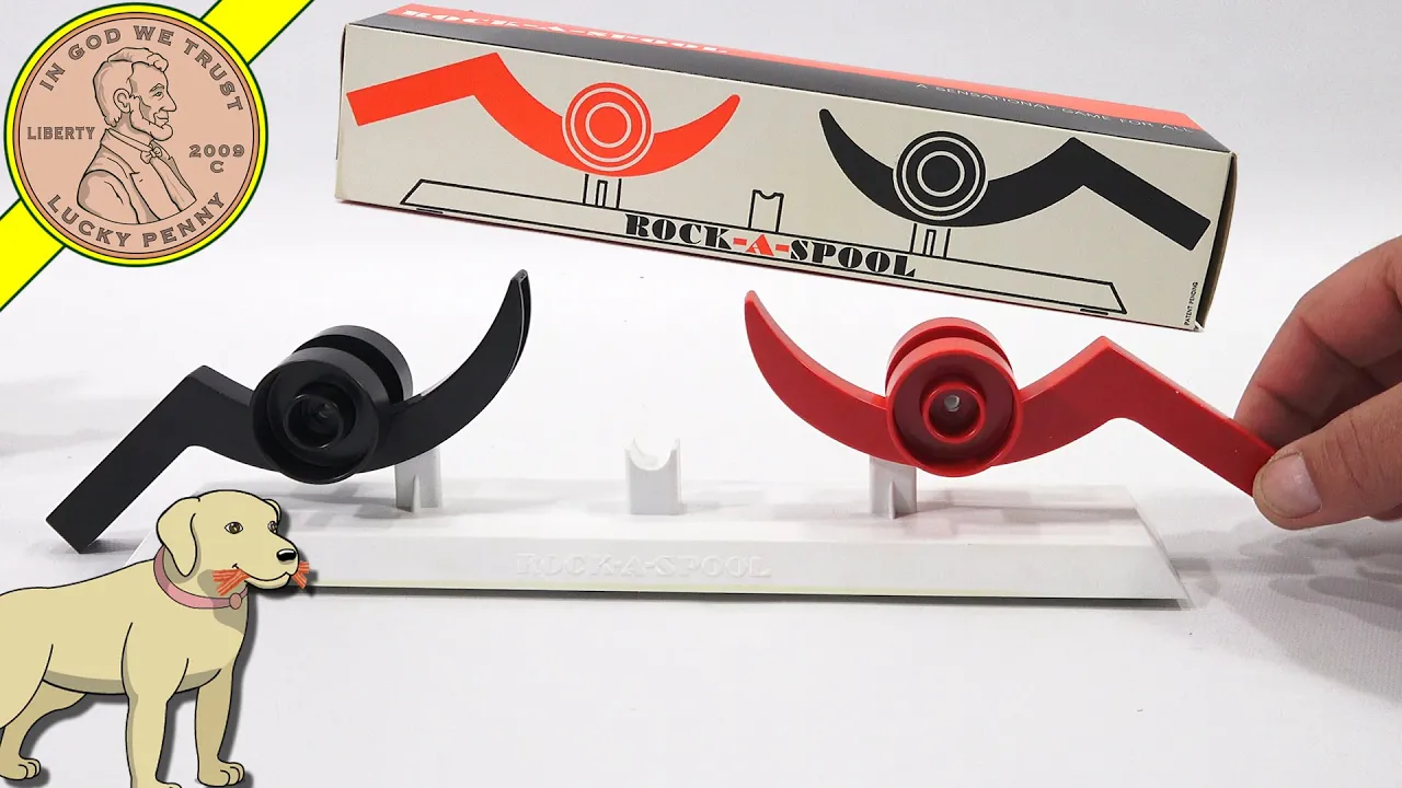 How To Play The Vintage Game Rock-A-Spool Game Review