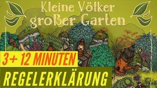 Kleine Völker Großer Garten 🌲 Regeln Anleitung Erklärung 🌳 Brettspiel