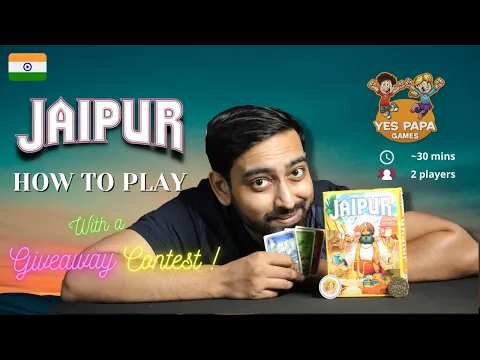 How to Play Jaipur Card Game - Yes Papa Games //Chai & Games