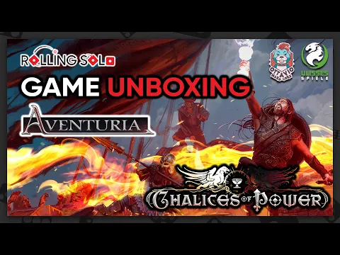 Aventuria: Chalices of Power | Game Unboxing