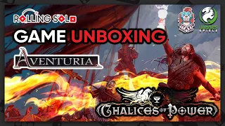 Aventuria: Chalices of Power | Game Unboxing