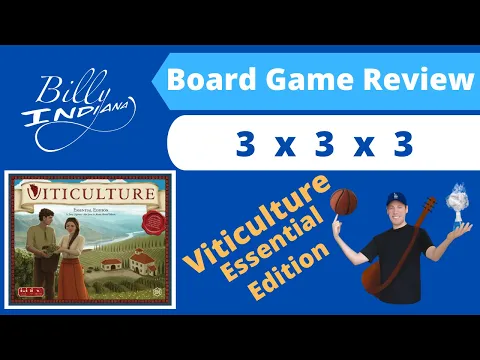 Viticulture: Essential Edition Board Game Review (3 x 3 x 3 format)