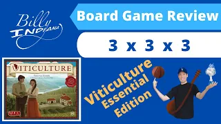 Viticulture: Essential Edition Board Game Review (3 x 3 x 3 format)