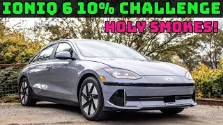 Hyundai IONIQ 6 SE Has Such Crazy Fast Charging It Scores A Huge Result In Our 10% EV Challenge!