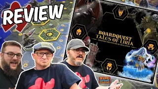 Boardquest: Tales of Liria Review!
