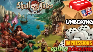 Skull Tales Full Sail! Second Edition) - Unboxing & Impressions (EN) by Epitrapaizoume
