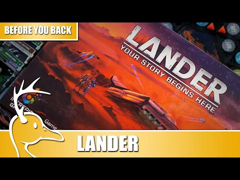 Before you Back - Lander: Your Story Begins Here - (Quackalope Kickstarter)