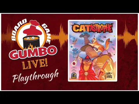 CATastrophe: A Game of 9 Lives - play through (4p)