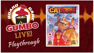 CATastrophe: A Game of 9 Lives - play through (4p)