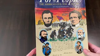 Exploration of Strategic Level American Civil War Wargames