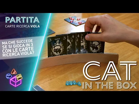 Cat in the box con carte ricerca viola (italiano) // MURASAKI NIGHTS GAMEPLAY