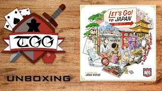 Let's Go! To Japan Kickstarter Unboxing
