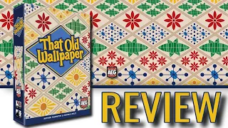 That Old Wallpaper -  A card game published by AEG - Review