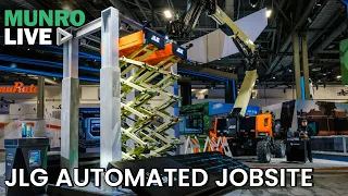 Construction Robotics at CONEXPO: JLG’s Multi-Machine Automation Demo
