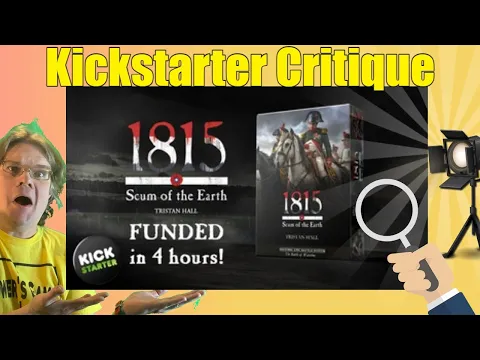 1815, Scum of the Earth – The Battle of Waterloo Card Game - Kickstarter Critique