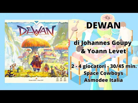 Dewan (gioco da tavolo) - Tutorial italiano