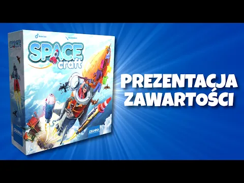 RAKIETA - gra planszowa - prezentacja zawartości
