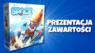 RAKIETA - gra planszowa - prezentacja zawartości