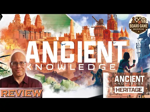Ancient Knowledge Board Game Review +Heritage Expansion (Iello) REview + How To Play