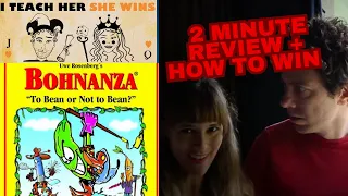 I Teach Her She Wins - How to win Bohnanza