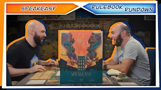 Speakeasy | RULEBOOK RUNDOWN